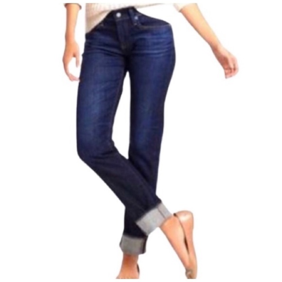 HOLDING HORSES Denim - Holding Horses Anthropologie Straight Leg Stretch Denim Jeans Size 27